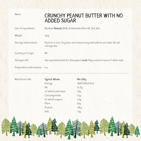 Whole Earth Foods Original Crunchy Peanut Butter 454g whole-earth-foods-original-crunchy-peanut-butter-454g