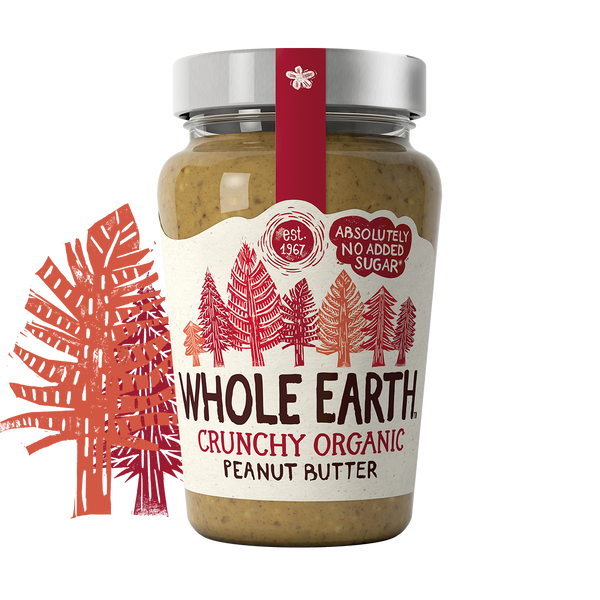 Organic Crunchy Peanut Butter 340g - Main Image