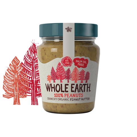 100% Nuts Crunchy Peanut Butter 227g