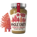 Organic Crunchy Peanut Butter 340g