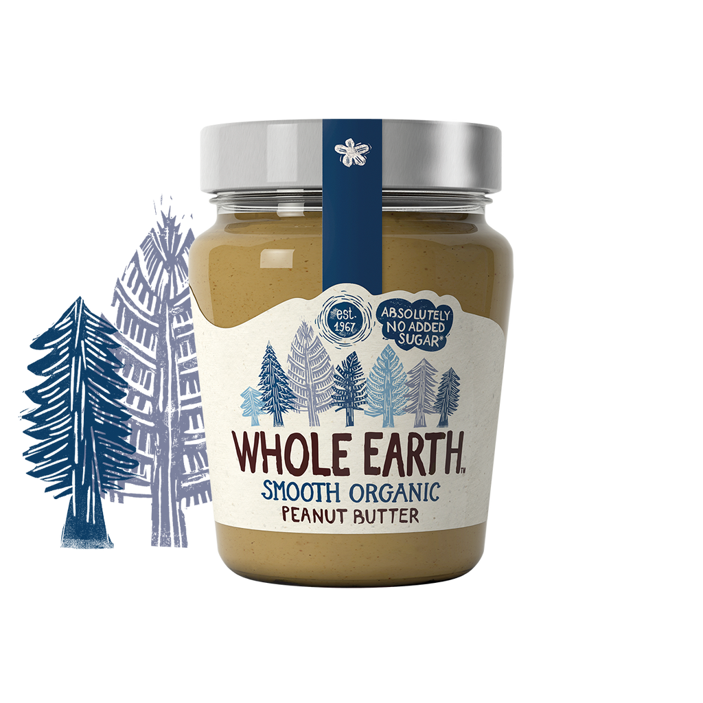 Organic Smooth Peanut Butter 227g - Main Image