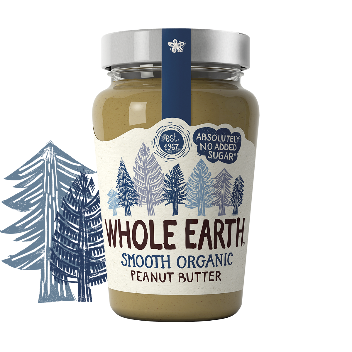 Organic Smooth Peanut Butter 340g